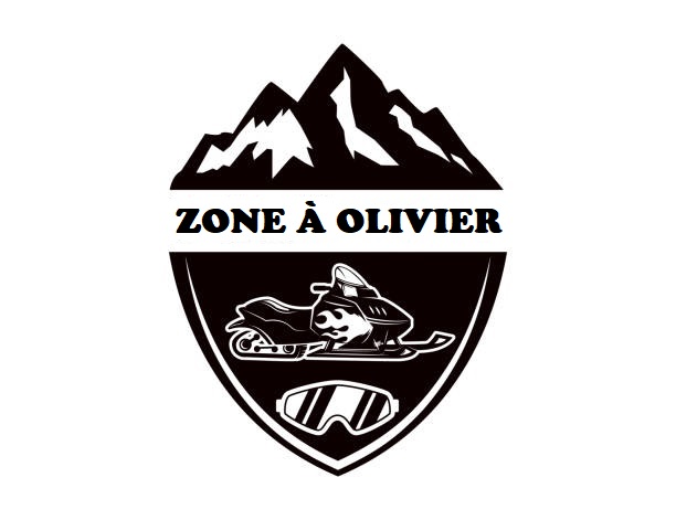 Off road extreme adventure. Emblem template with snowmobile. Design element for label, emblem, sign. Vector illustration